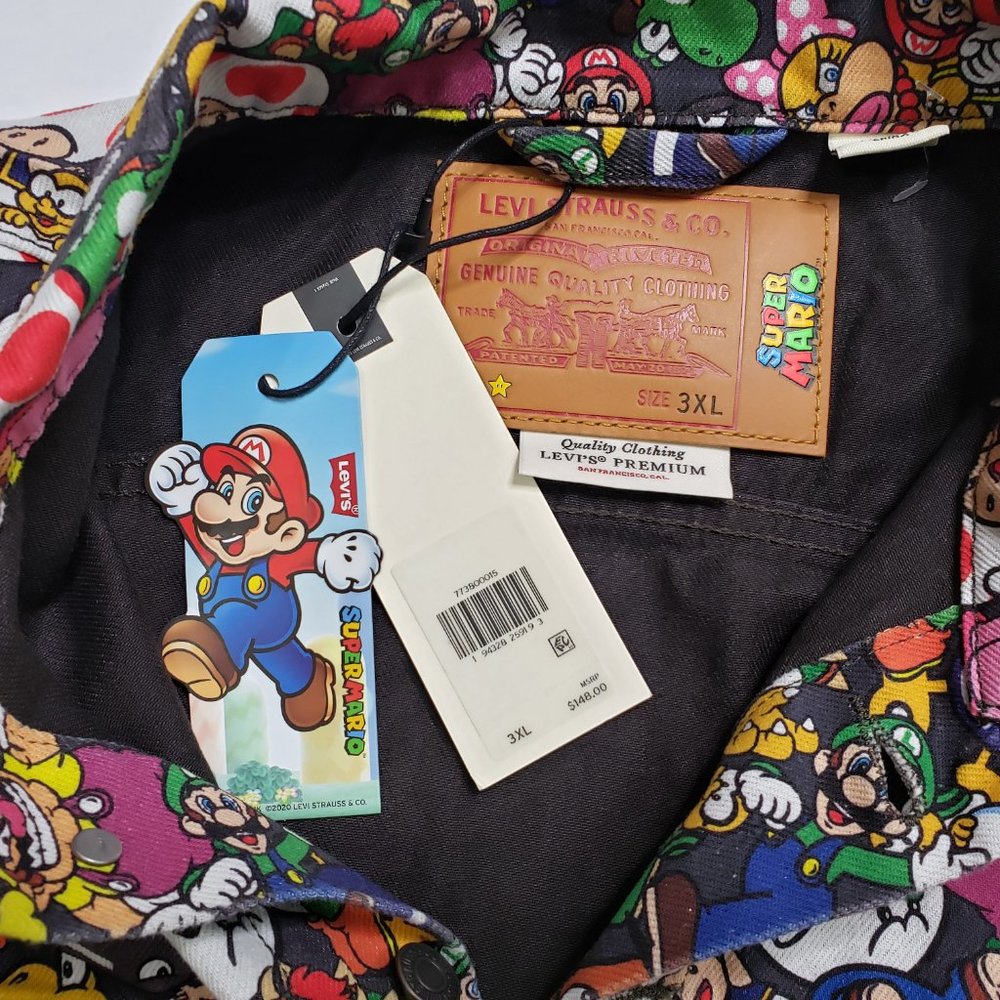 Levi's x Super Mario Vintage Fit Trucker Jacket - Picture 12 of 12